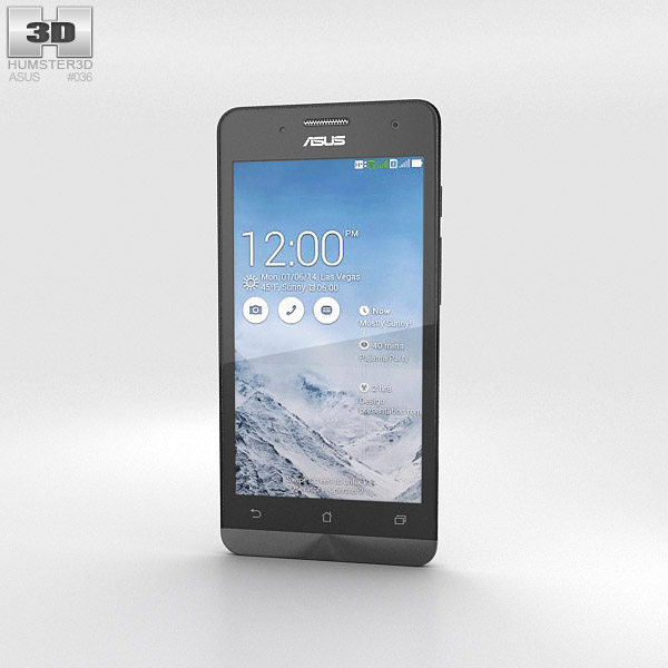 Asus Zenfone 5 Pearl White 3Dモデル