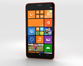 Nokia Lumia 1320 Red 3D-Modell