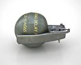 Граната M67 3D модель