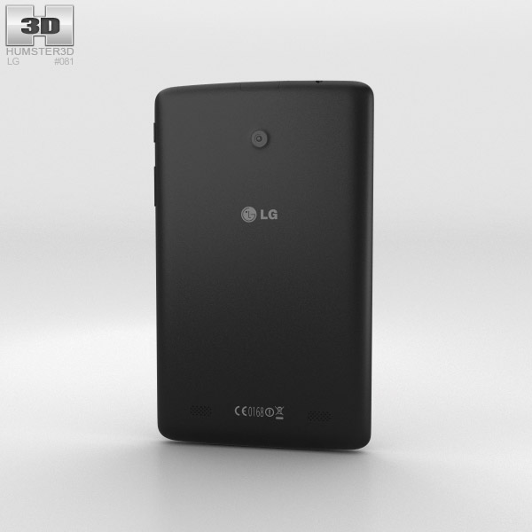 LG G Pad 7.0 Black 3d model