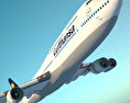 Boeing 747-8I Lufthansa Modello 3D