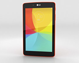 LG G Pad 7.0 Luminous Orange 3Dモデル
