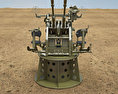 九六式二十五粍機銃 3Dモデル front view