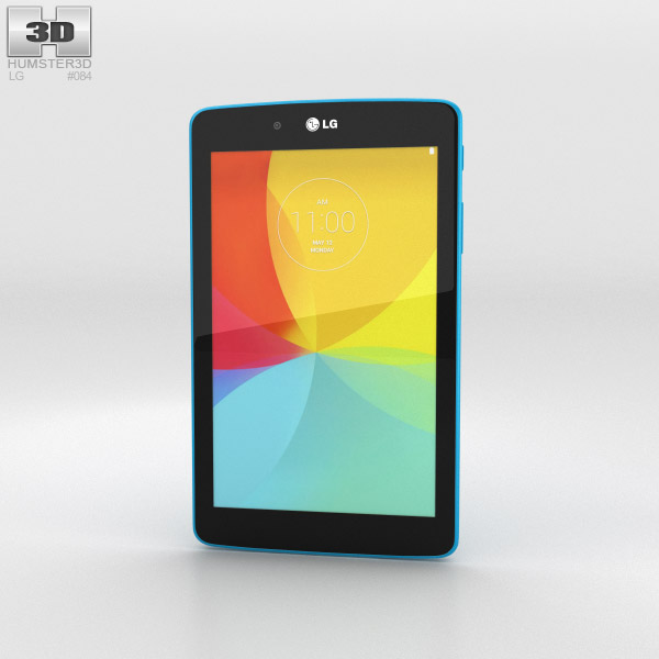LG G Pad 7.0 Luminous Blue 3d model