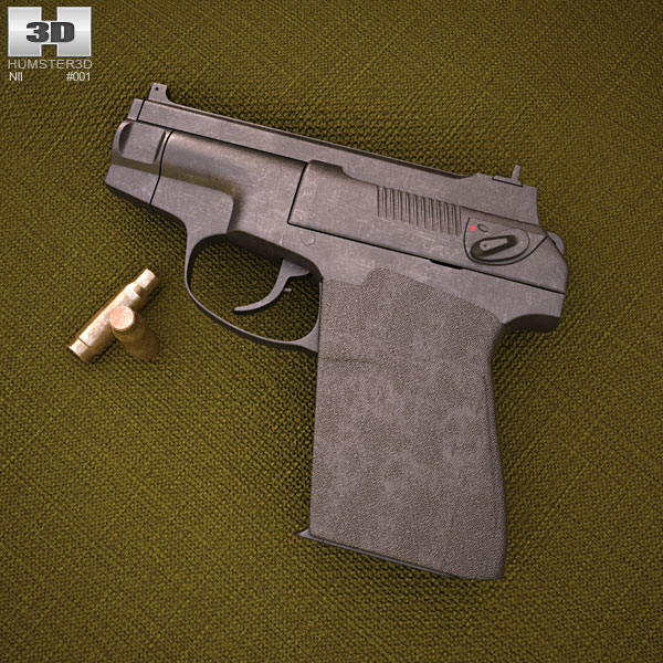 PSS Silent Pistol 3D model