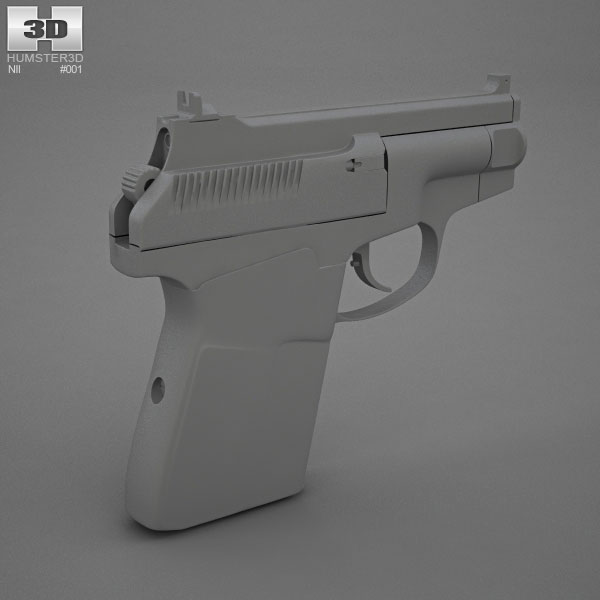 PSS Silent Pistol 3D model - Weapon on Hum3D