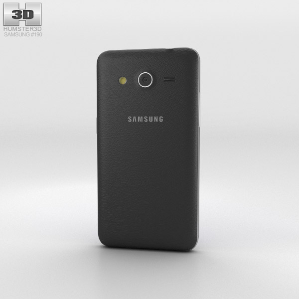 Samsung Galaxy Core II Black 3d model