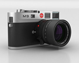 Leica M9 Steel Gray 3D 모델 