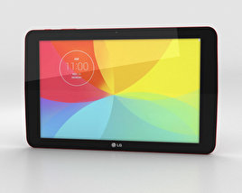LG G Pad 10.1 Red Modèle 3D