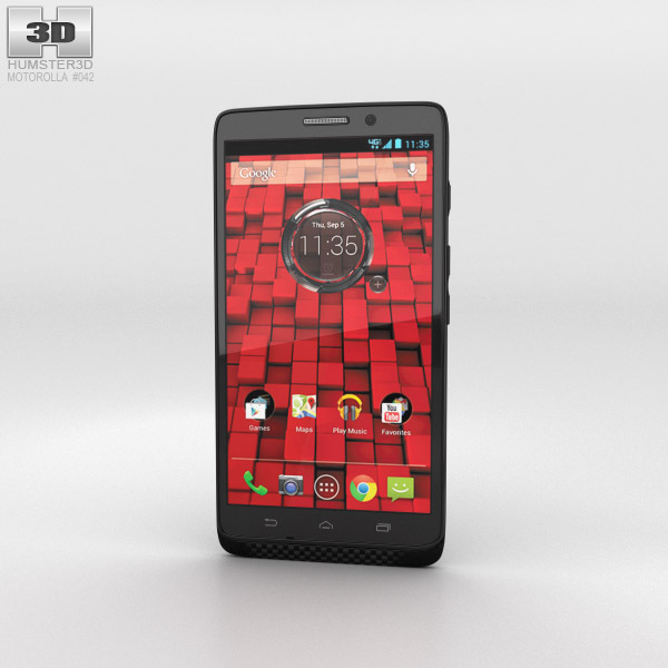 Motorola Droid Ultra Black 3d model