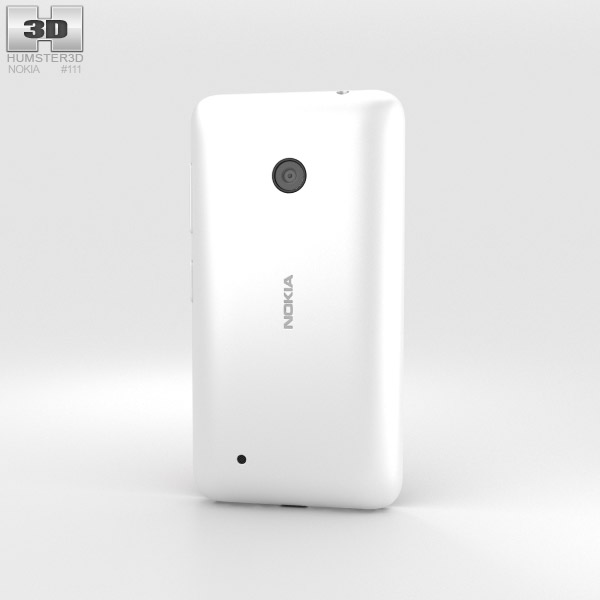 Nokia Lumia 530 White 3d model