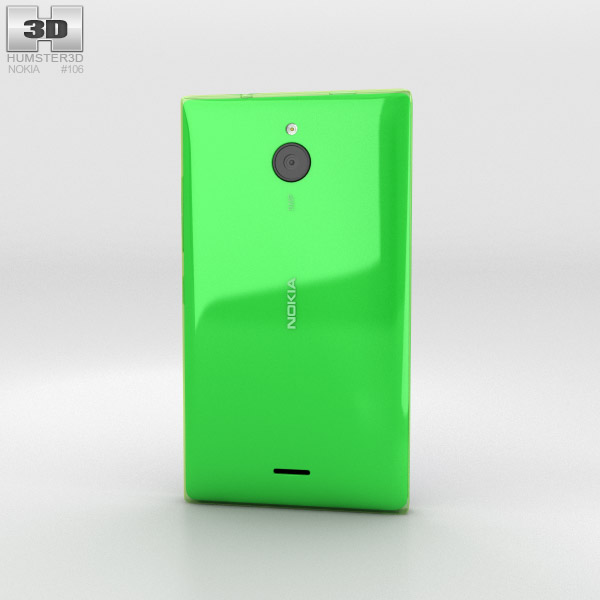 Nokia X2 Glossy Green 3d model