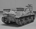 M7自走砲 3Dモデル