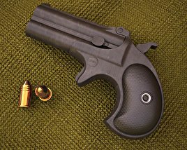 Remington 1866 Derringer 3D модель