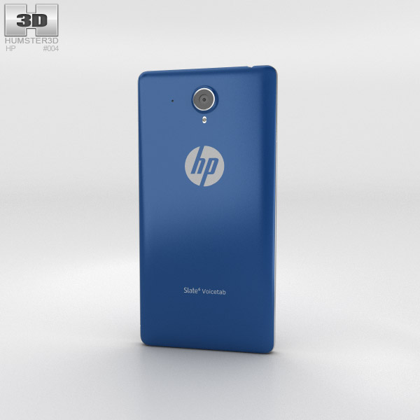 HP Slate 6 VoiceTab Marine Blue 3d model