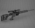 Heckler & Koch PSG1 Modello 3D
