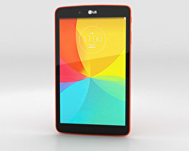 LG G Pad 8.0 Luminous Orange 3Dモデル