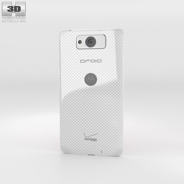 Motorola Droid Ultra White 3d model