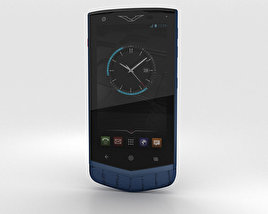 Vertu Constellation 2013 Pure Navy Alligator 3D model