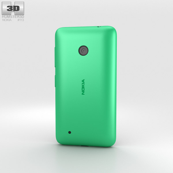 Nokia Lumia 530 Bright Green 3d model