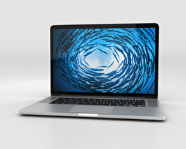 Apple MacBook Pro with Retina display 15 inch 2014 3D model
