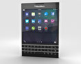 BlackBerry Passport 黑色的 3D模型