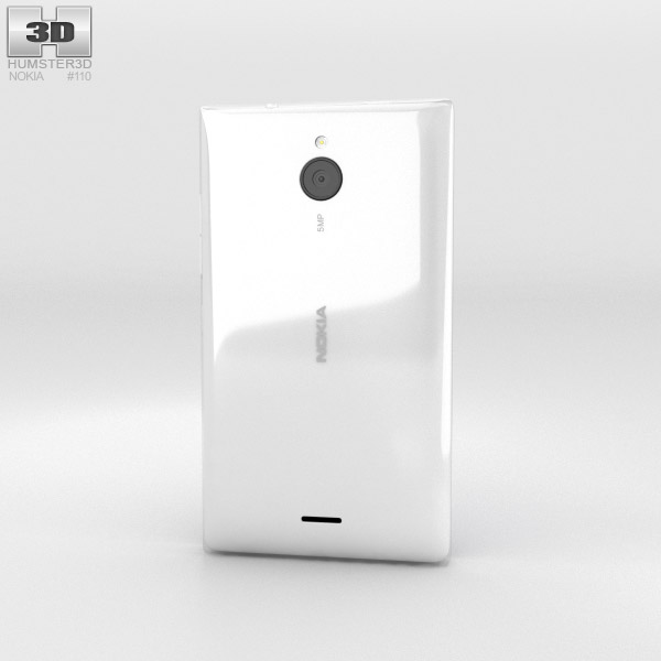 Nokia X2 White 3d model