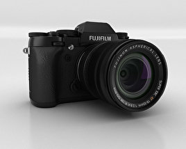 Fujifilm X-T1 Nero Modello 3D