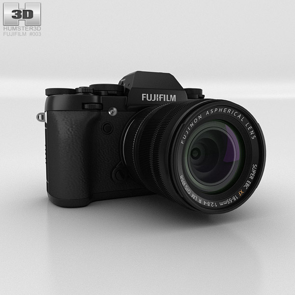 Fujifilm X-T1 Black 3D model