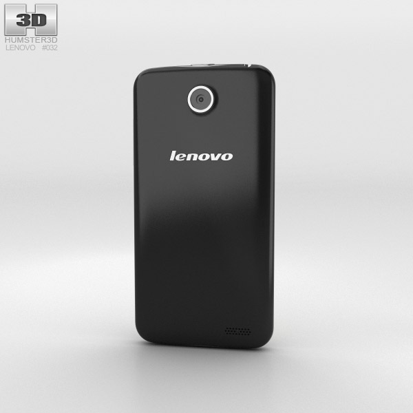 Lenovo A516 黑色的 3D模型