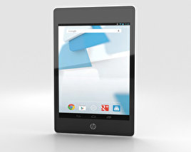 HP Slate 8 Pro Branco Modelo 3d