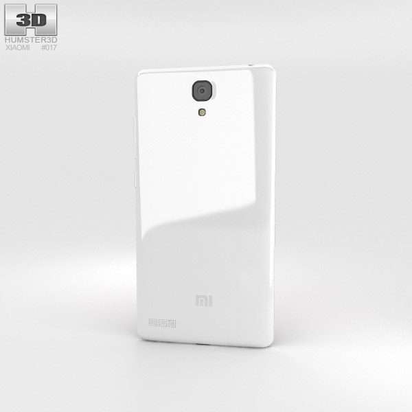 Xiaomi Redmi Note White 3D 모델 