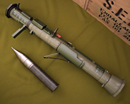 M136 AT4 3D-Modell