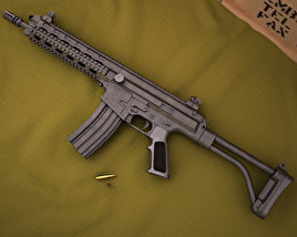 Robinson Armaments XCR-L 3D-Modell