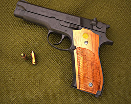 Smith & Wesson Model 39 3D model
