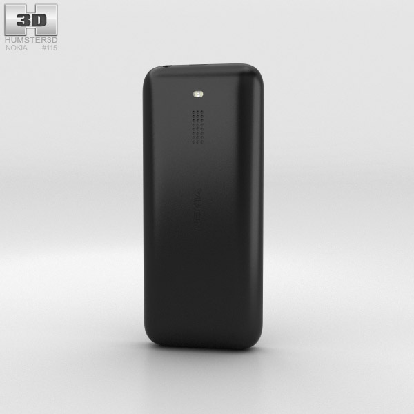 Nokia 130 Black 3d model