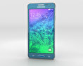 Samsung Galaxy Alpha Scuba Blue 3d model