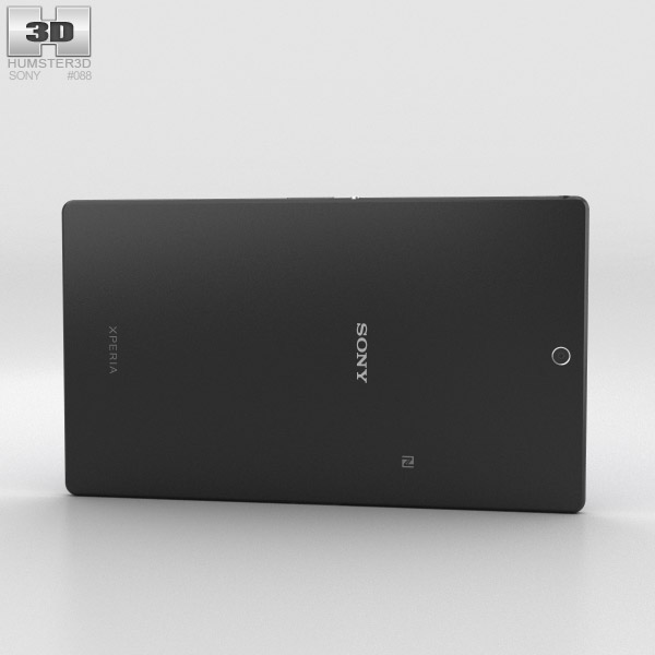 Sony Xperia Z3 Tablet Compact Black 3d model