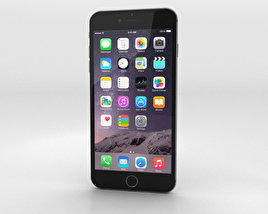 Apple iPhone 6 Plus Space Gray Modelo 3D