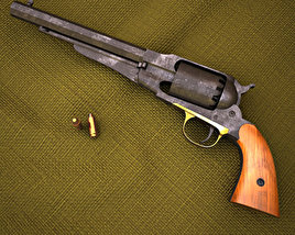 Remington Model 1858 3D модель