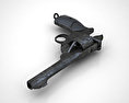 Webley-Fosbery Automatic Revolver Modèle 3d