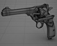 Webley-Fosbery Automatic Revolver Modelo 3D