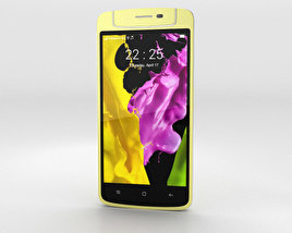 Oppo N1 mini Gelb 3D-Modell