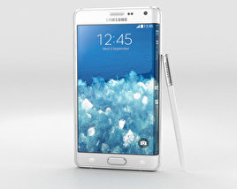 Samsung Galaxy Note Edge Frost White 3D-Modell