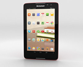 Lenovo Tab A8 Red 3D model