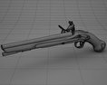 Flintlock Tower Sea Service Pistol 3D-Modell