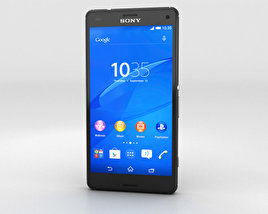Sony Xperia Z3 Compact Black 3D model