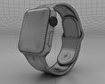 Apple Watch Edition 38mm Rose Gold Case White Sport Band 3Dモデル