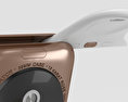 Apple Watch Edition 38mm Rose Gold Case White Sport Band 3Dモデル