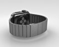 Apple Watch 38mm Black Stainless Steel Case Link Bracelet 3d model